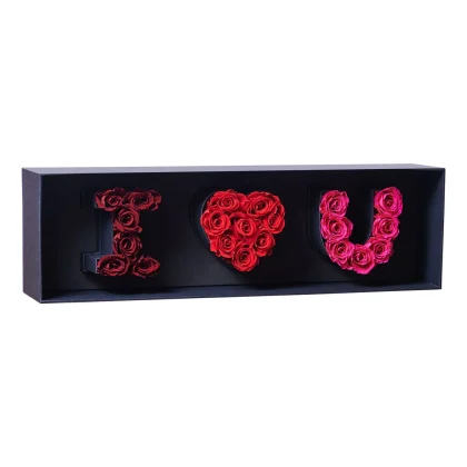 Rose Romance Trio Red Ombre