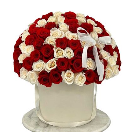 Checkmate Rose Arrangement