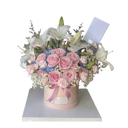 Pastel Perfection Flower Box