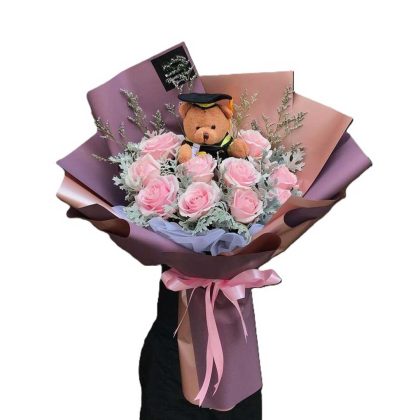 Pink Blossom Achievement Bouquet