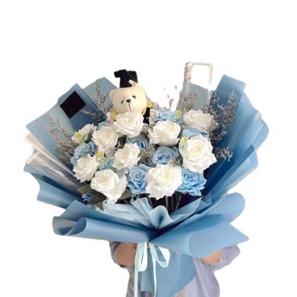 Wisdom Waves Rose Bouquet