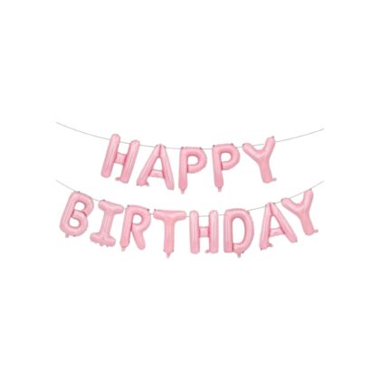 Pink Happy Birthday Hanging