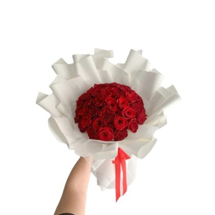 Classy 25 Red Roses Bouquet